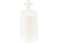 Madonna Temetői LED 52x113mm kereszt alakú műanyag fehér, 60 napig világít
